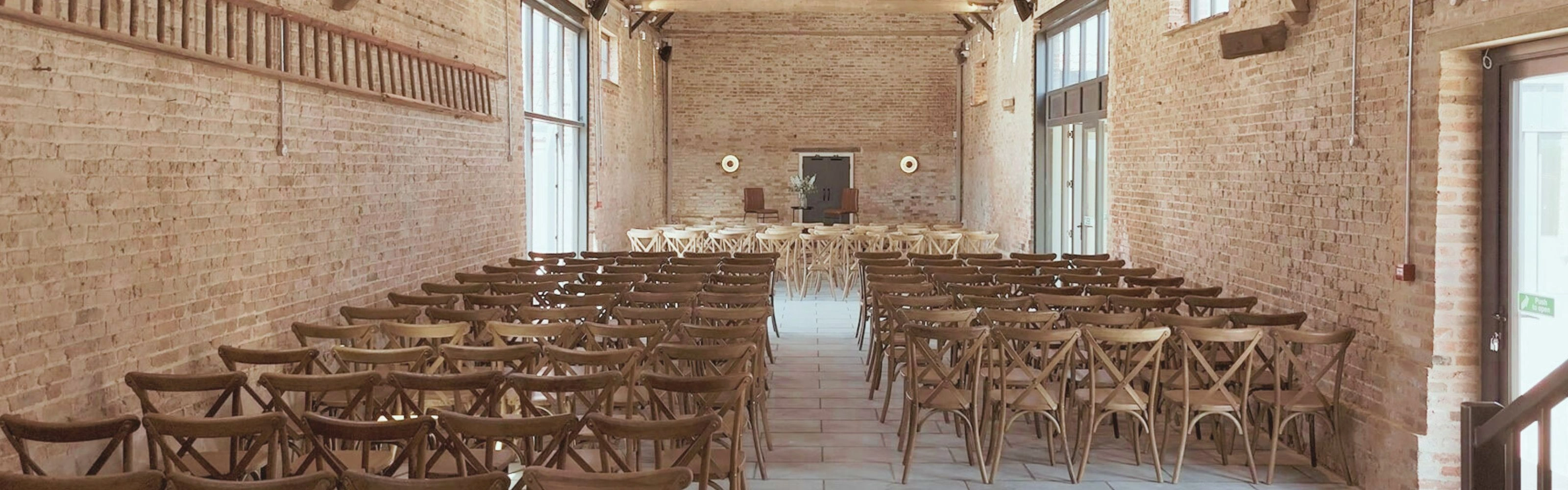 Internal of conference barn